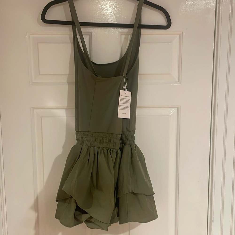 Womens Athletic Rompers One Piece Shorts Jumpsuits Tennis Golf Outfits large